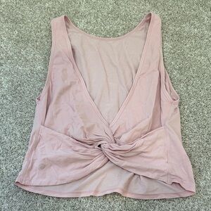 Lululemon Athletica Light Pink Tank Top